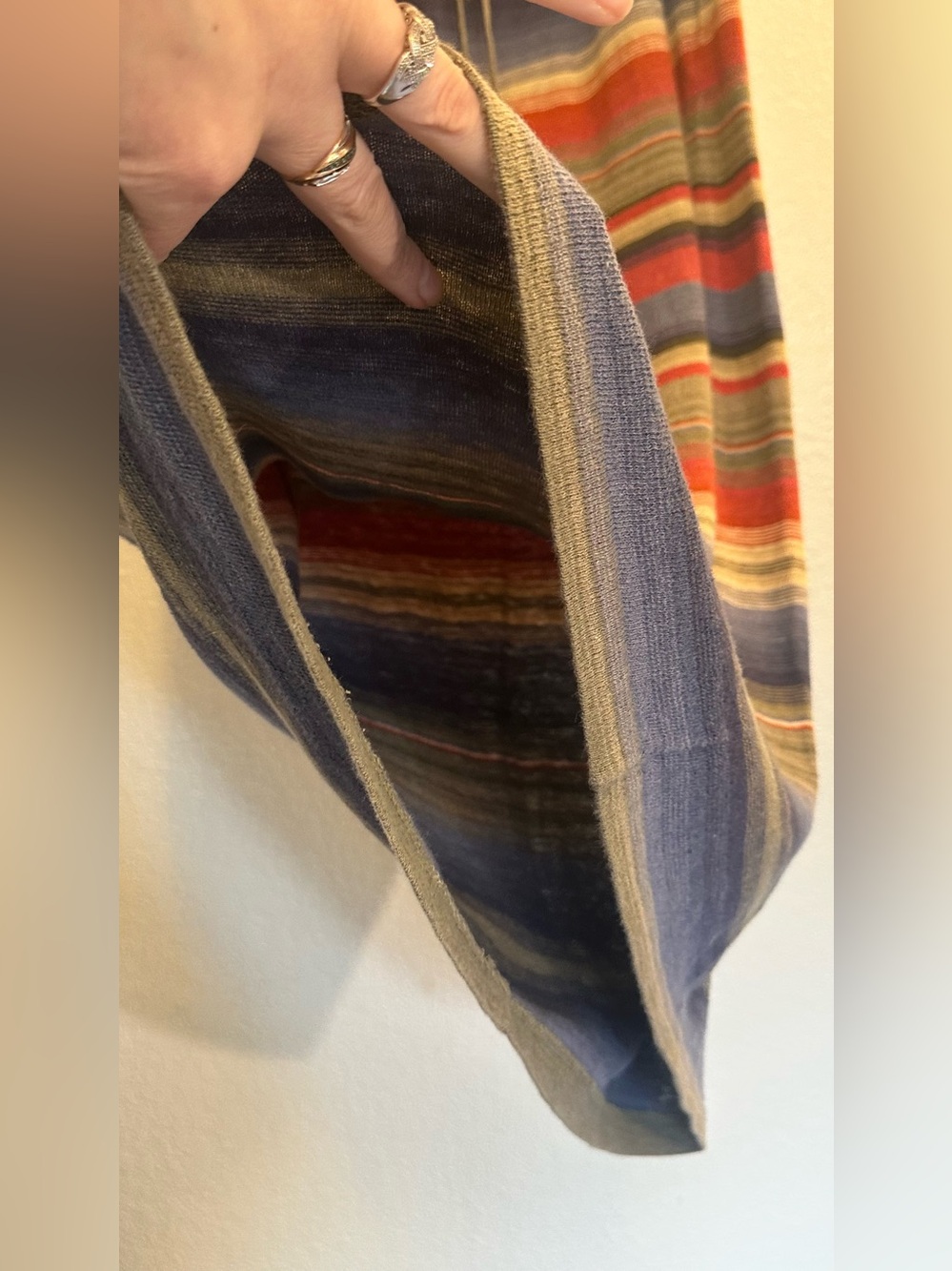 Ralph Lauren Southwest Serape Stripe Maxi Skirt GUC - Picture 6 of 6